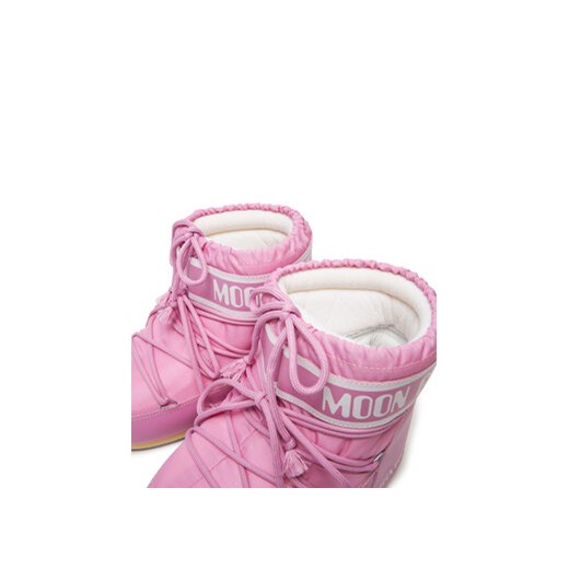 Śniegowce Moon Boot 80D1409340 Różowy Moon Boot 39_41 eobuwie.pl