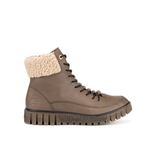Rieker Trzewiki Y3465-24 Beżowy ze sklepu MODIVO w kategorii Botki - zdjęcie 186592704