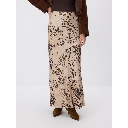 Reserved - Spódnica maxi - wielobarwny - id: 022HW-MLC - marki Reserved - 186593382 Reserved - Spódnica maxi - wielobarwny ze sklepu Reserved w kategorii Spódnice - zdjęcie 186593382