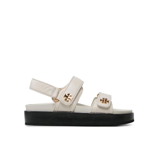 Sandały Tory Burch Kira Sport Sandal Calf Leather 144328 Écru Tory Burch 35 eobuwie.pl