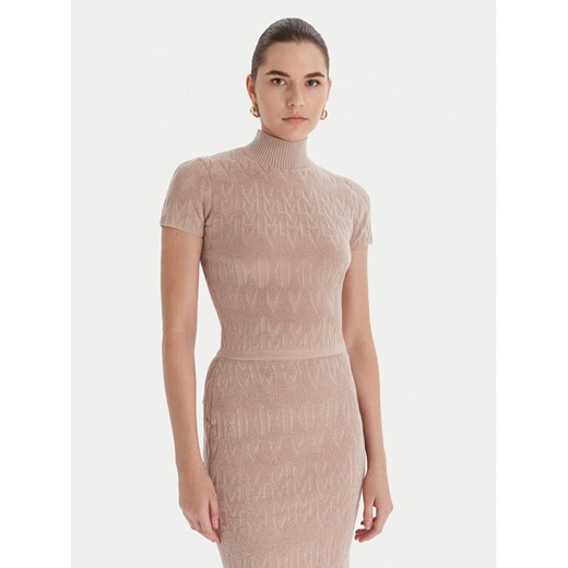 Marciano Guess Sweter 5BGR05 5661Z Beżowy Regular Fit ze sklepu MODIVO w kategorii Swetry damskie - zdjęcie 186595542