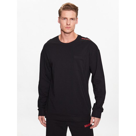 Hugo Bluza 50478910 Czarny Relaxed Fit M MODIVO