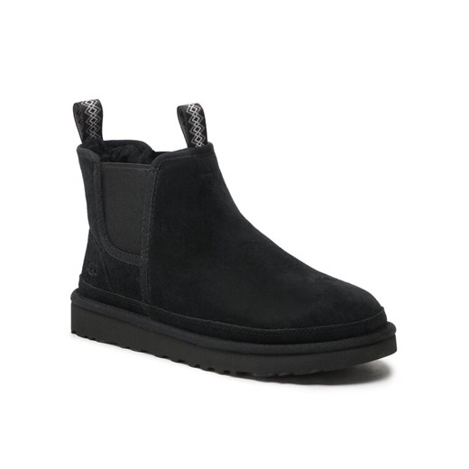 Ugg Sztyblety M Neumel Chelsea 1121644 Czarny ze sklepu MODIVO w kategorii Buty zimowe męskie - zdjęcie 186595611