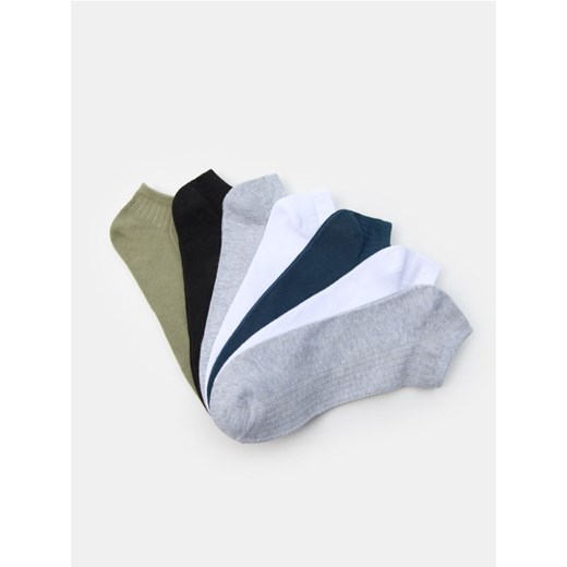 Sinsay - Skarpetki 7 pack - wielobarwny ze sklepu Sinsay w kategorii Skarpetki męskie - zdjęcie 186597222