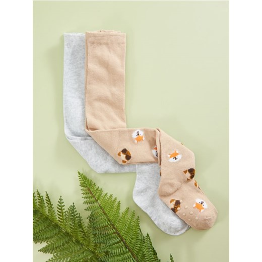 Sinsay - Rajstopy 2 pack - wielobarwny - id: 711AN-MLC - marki Sinsay - 186597251 Sinsay - Rajstopy 2 pack - wielobarwny ze sklepu Sinsay w kategorii Rajstopy dziecięce - zdjęcie 186597251