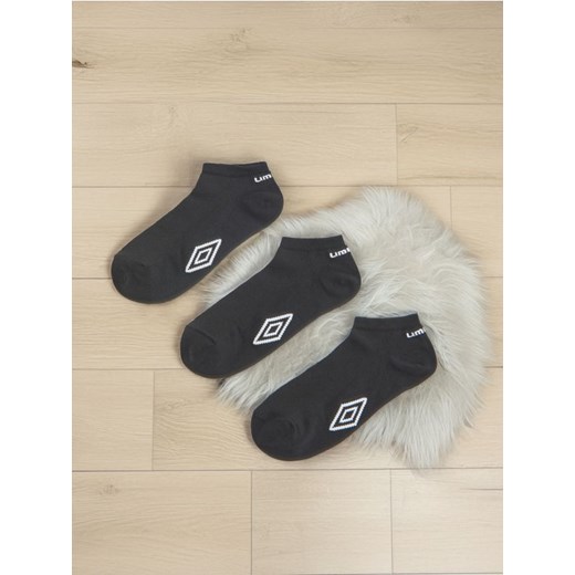 Sinsay - Skarpetki Umbro 3 pack - czarny ze sklepu Sinsay w kategorii Skarpetki męskie - zdjęcie 186597280