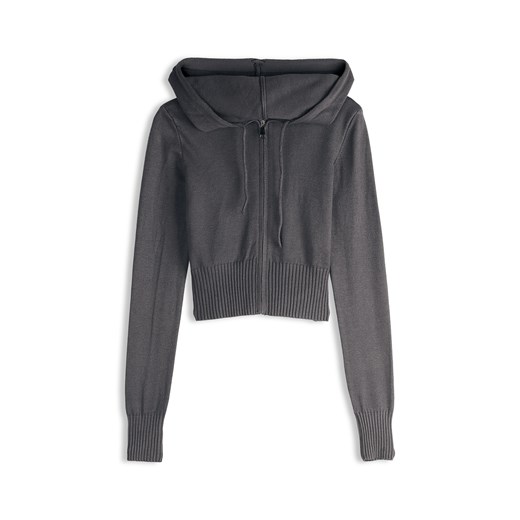 GATE Dzianinowa bluza zapinana na suwak 32/34 ze sklepu gateshop w kategorii Bluzy damskie - zdjęcie 186597901