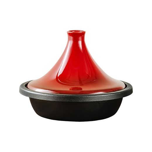 Laguiole Tajine w kolorze czarno-czerwonym - 2,9  l ze sklepu Limango Polska w kategorii Garnki - zdjęcie 186598443