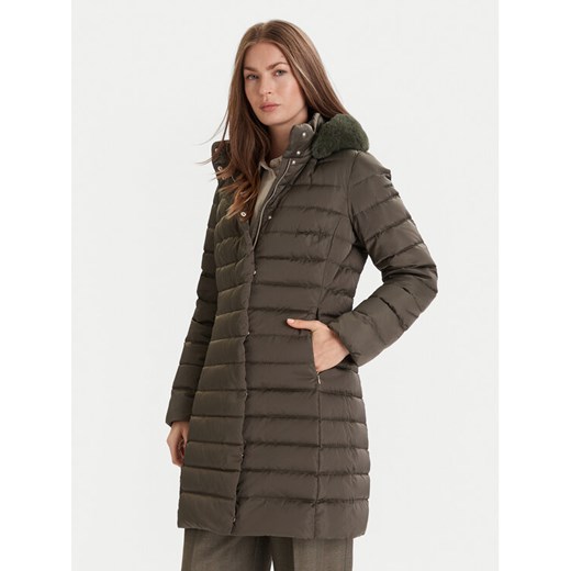 Geox Płaszcz zimowy Bettanie W5626H T3122 F3236 Zielony Regular Fit ze sklepu MODIVO w kategorii Płaszcze damskie - zdjęcie 186598713