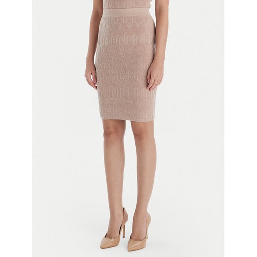 Marciano Guess Spódnica ołówkowa 5BGD00 5661Z Beżowy Slim Fit ze sklepu MODIVO w kategorii Spódnice - zdjęcie 186598744