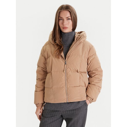 United Colors Of Benetton Kurtka puchowa 22T6DN086 Beżowy Regular Fit ze sklepu MODIVO w kategorii Kurtki damskie - zdjęcie 186598762