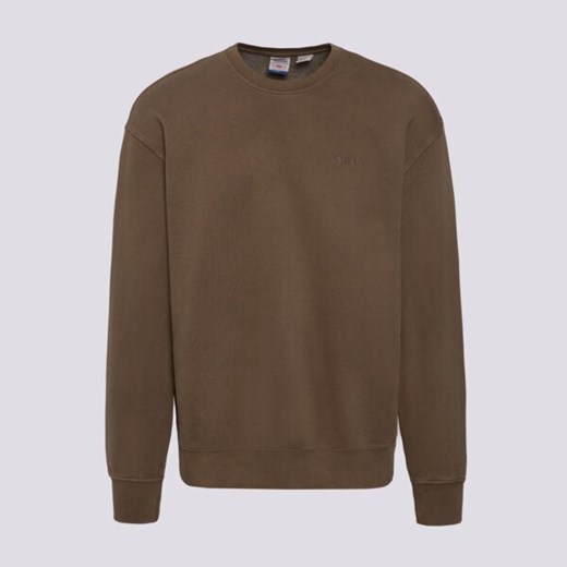 LEVI&#039;S BLUZA AUTHENTIC CREW BROWNS ze sklepu Sizeer w kategorii Bluzy męskie - zdjęcie 186599180