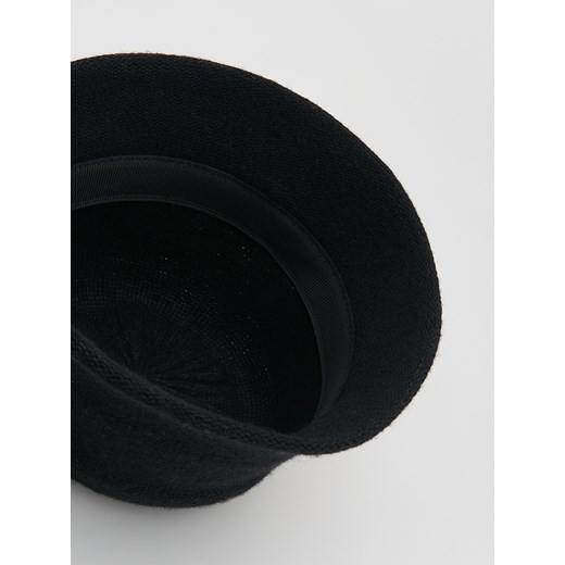 Reserved - Kapelusz bucket z wełną - czarny Reserved M Reserved