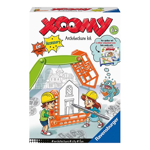 Ravensburger Zestaw do malowania "Xoomy Architecture Kit" - 6+ - id: 17400260 - marki Ravensburger - 186599493 Ravensburger Zestaw do malowania "Xoomy Architecture Kit" - 6+ ze sklepu Limango Polska w kategorii Zabawki - zdjęcie 186599493