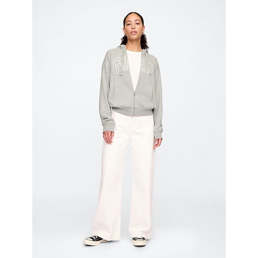 GAP Bluza w kolorze szarym ze sklepu Limango Polska w kategorii Bluzy damskie - zdjęcie 186599621