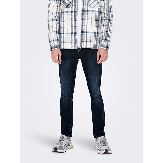 ONLY &amp; SONS Dżinsy &quot;Loom&quot; - Slim fit - w kolorze granatowym ze sklepu Limango Polska w kategorii Jeansy męskie - zdjęcie 186599643