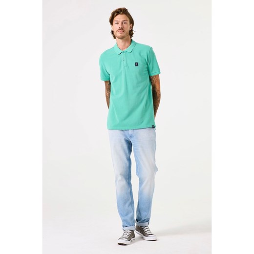 Garcia Koszulka polo w kolorze turkusowym ze sklepu Limango Polska w kategorii T-shirty męskie - zdjęcie 186599893
