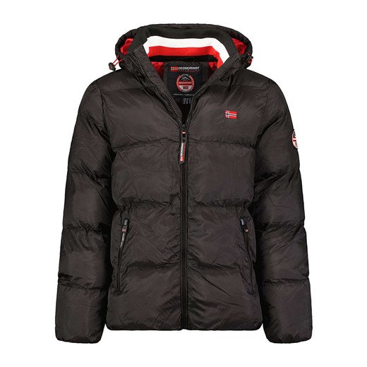 Geographical Norway Kurtka pikowana &quot;Ancelo&quot; w kolorze czarnym ze sklepu Limango Polska w kategorii Kurtki męskie - zdjęcie 186600172