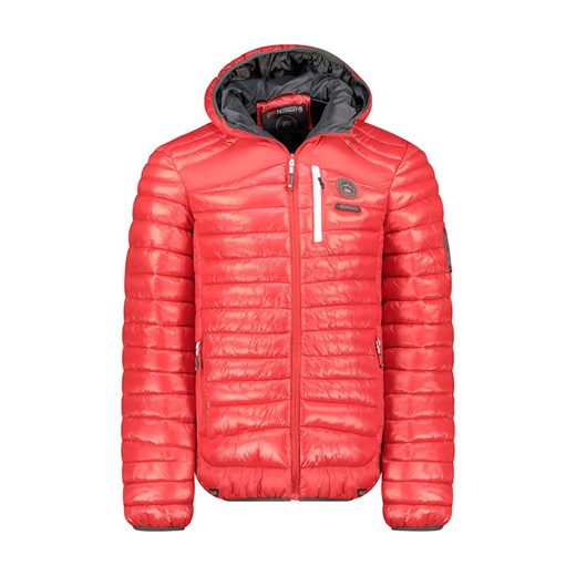 Geographical Norway Kurtka pikowana &quot;Briouto&quot; w kolorze czerwonym ze sklepu Limango Polska w kategorii Kurtki męskie - zdjęcie 186600250