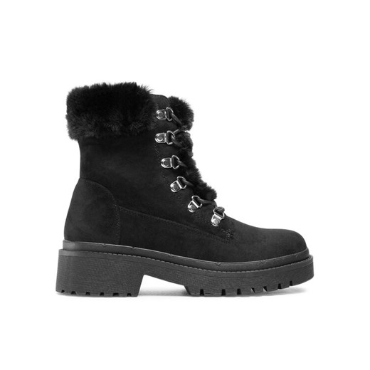 Trzewiki DeeZee WS2001-06 Czarny ze sklepu eobuwie.pl w kategorii Workery damskie - zdjęcie 186600423