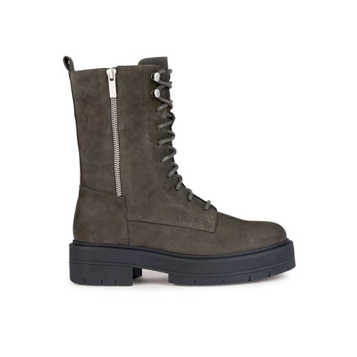 Trzewiki Geox D Spherica Ec7 D36VDJ 00022 C9002 Szary ze sklepu eobuwie.pl w kategorii Workery damskie - zdjęcie 186600463