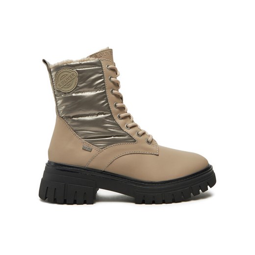 Trzewiki s.Oliver 5-26243-43 Beżowy ze sklepu eobuwie.pl w kategorii Botki - zdjęcie 186600494