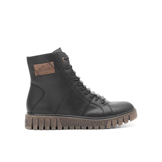 Trzewiki Rieker Y3421-00 Czarny ze sklepu eobuwie.pl w kategorii Botki - zdjęcie 186600544