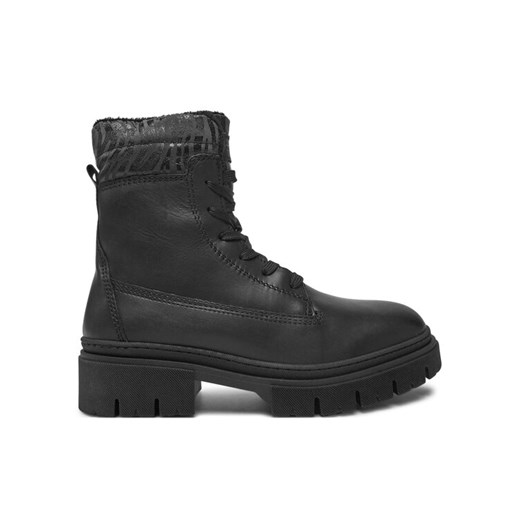 Trzewiki Tamaris 1-25218-43 Czarny ze sklepu eobuwie.pl w kategorii Botki - zdjęcie 186600601