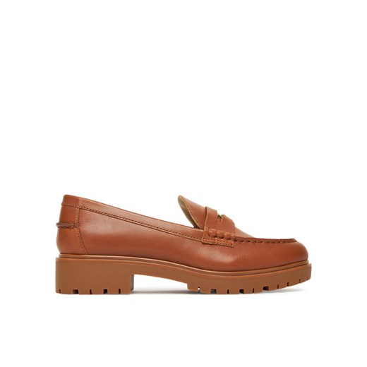 Mokasyny LAUREN RALPH LAUREN Marli 802967752002 Brązowy ze sklepu eobuwie.pl w kategorii Mokasyny damskie - zdjęcie 186600683