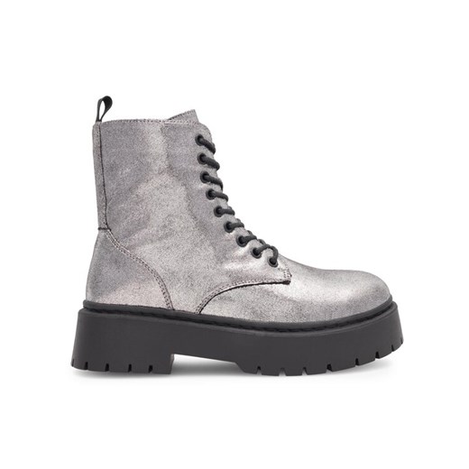 Trzewiki Jenny Fairy CONNY H13123-1A Srebrny ze sklepu eobuwie.pl w kategorii Workery damskie - zdjęcie 186600724