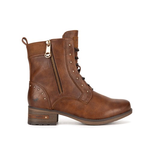 Trzewiki Mustang 1229-522 Brązowy ze sklepu eobuwie.pl w kategorii Botki - zdjęcie 186600734