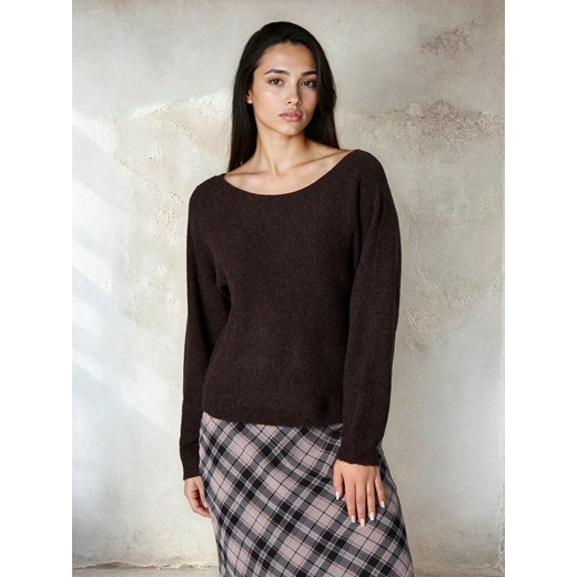 Sinsay - Sweter basic - khaki Sinsay M Sinsay