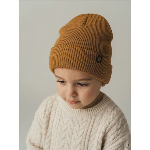 Sinsay - Czapka w prążek - żółty ze sklepu Sinsay w kategorii Czapki dziecięce - zdjęcie 186604864