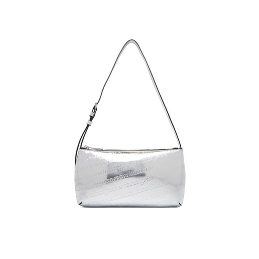 Torebka Tommy Jeans Tjw Must Metallic Shoulder Bag AW0AW18009 Srebrny ze sklepu eobuwie.pl w kategorii Torebki damskie - zdjęcie 186605191