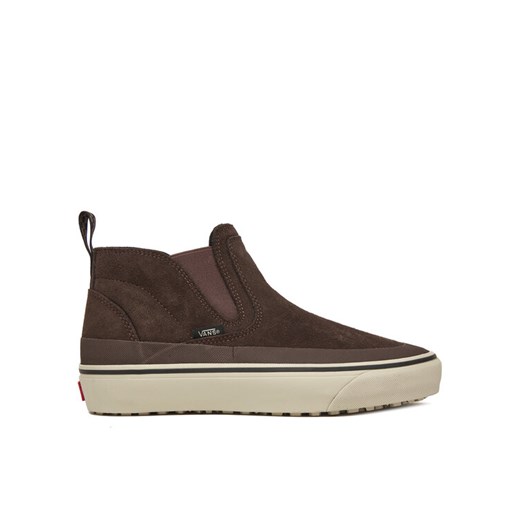 Sneakersy Vans MTE Mid-Slip Insulated VN000DANBRO1 Brązowy ze sklepu eobuwie.pl w kategorii Buty zimowe męskie - zdjęcie 186605251