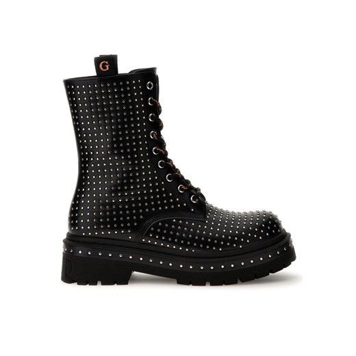 Guess Trzewiki Joya FL7JYA PEL10 Czarny ze sklepu MODIVO w kategorii Workery damskie - zdjęcie 186605662
