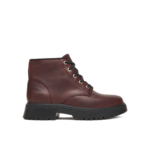 Timberland Trzewiki Cambria Valley Mid TB0A42B8EIW1 Bordowy ze sklepu MODIVO w kategorii Botki - zdjęcie 186605823