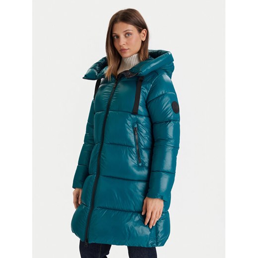 Save The Duck Płaszcz zimowy D45510W LOVE21 Niebieski Regular Fit ze sklepu MODIVO w kategorii Płaszcze damskie - zdjęcie 186605844