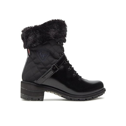 Rossignol Trzewiki 1907 Megeve RNIW010 Czarny ze sklepu MODIVO w kategorii Botki - zdjęcie 186605911