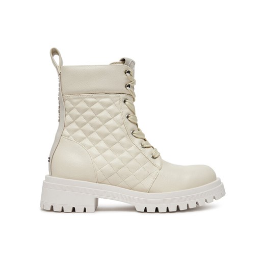 Marella Trzewiki 2423796057200 Écru ze sklepu MODIVO w kategorii Botki - zdjęcie 186605992