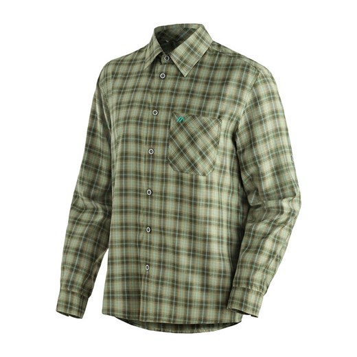 Maier Sports Koszula funkcyjna &quot;Claas&quot; - Regular fit - w kolorze zielonym ze sklepu Limango Polska w kategorii T-shirty męskie - zdjęcie 186608683