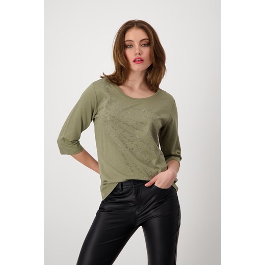 monari Koszulka w kolorze khaki Monari 36 okazja Limango Polska