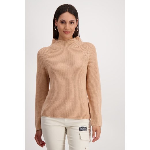monari Sweter w kolorze beżowym Monari 42 wyprzedaż Limango Polska