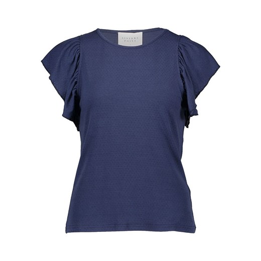 SisterS point Koszulka w kolorze granatowym ze sklepu Limango Polska w kategorii Bluzki damskie - zdjęcie 186609001
