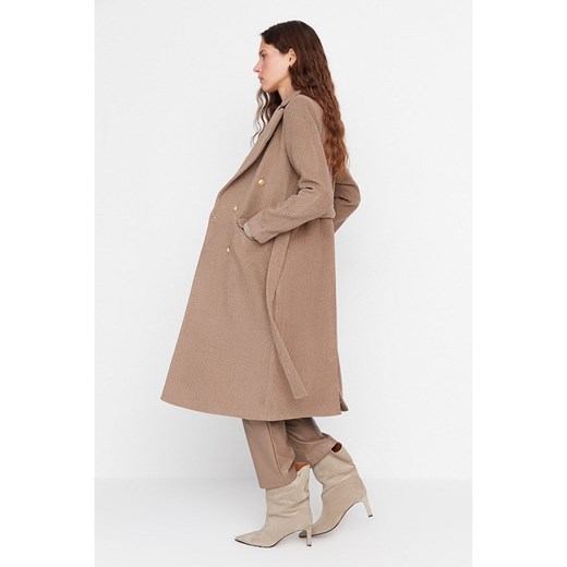 trendyol Kurtka zimowa w kolorze jasnobrązowym Trendyol 38 wyprzedaż Limango Polska