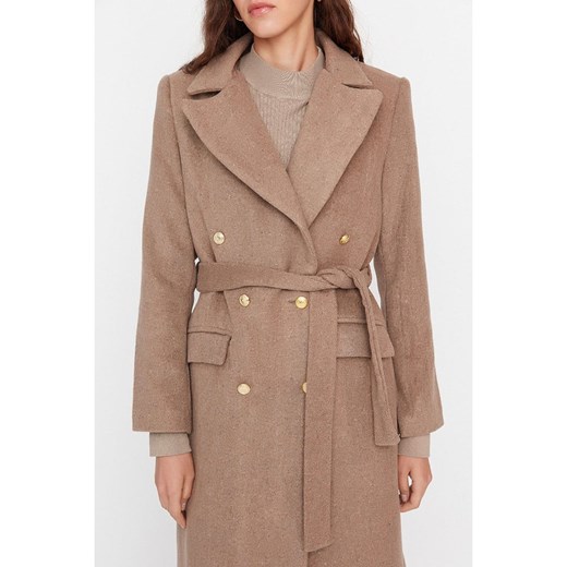 trendyol Kurtka zimowa w kolorze jasnobrązowym Trendyol 38 Limango Polska promocja