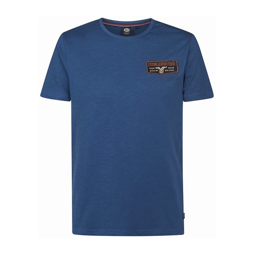 Petrol Koszulka w kolorze niebieskim ze sklepu Limango Polska w kategorii T-shirty męskie - zdjęcie 186609231