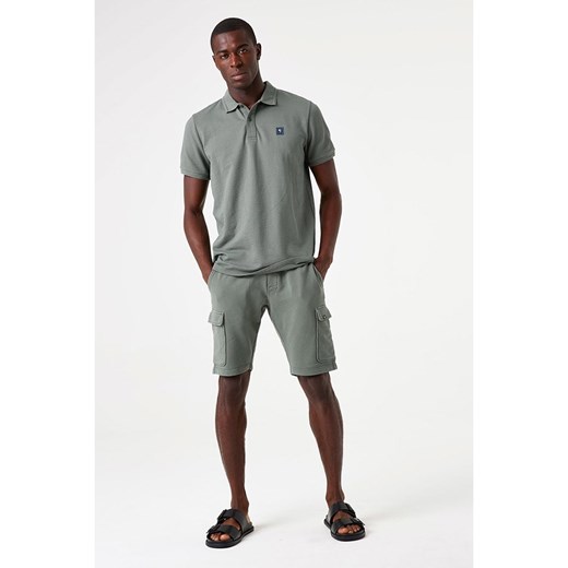Garcia Koszulka polo w kolorze zielonym ze sklepu Limango Polska w kategorii T-shirty męskie - zdjęcie 186609460