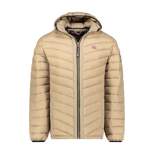 Geographical Norway Kurtka pikowana &quot;Carliti&quot; w kolorze beżowym ze sklepu Limango Polska w kategorii Kurtki męskie - zdjęcie 186609721