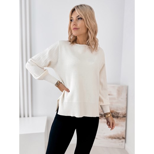 sweter feyre ecru one size ONE SIZE UBRA